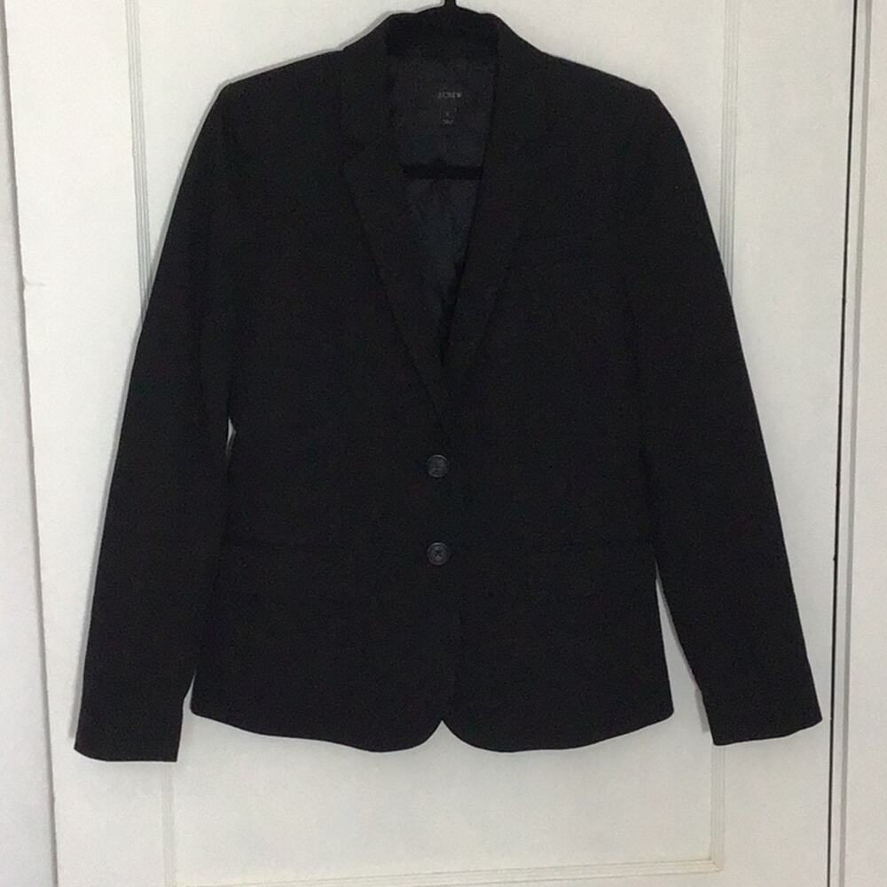 J. CREW Thompson Schoolboy Blazer in Black | 2